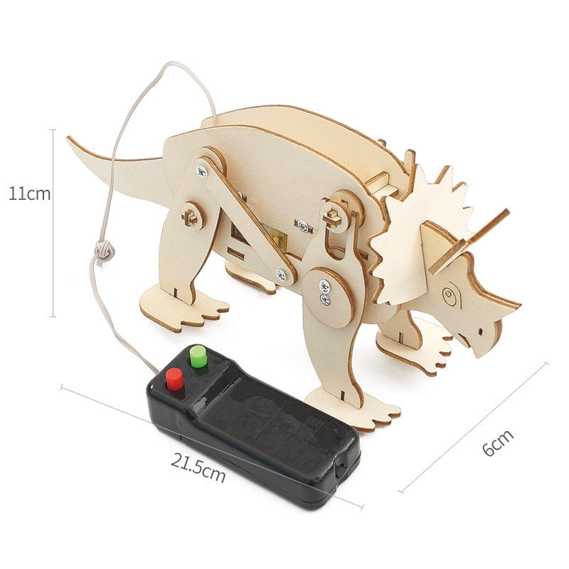 DIY Mechanical Dinosaur STEM Toy